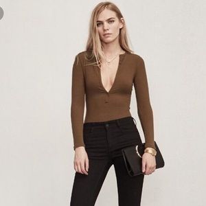 Reformation Encina Bodysuit